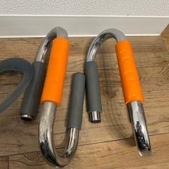 ダンベルセット＋プッシュアップバー／自宅トレーニング用／まとめ売り の画像