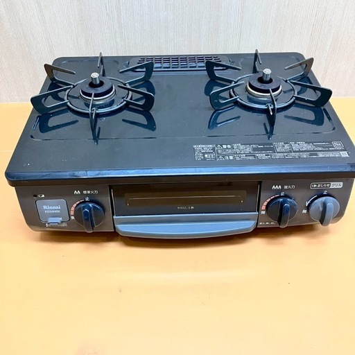 Rinnai リンナイ ガステーブル ガスコンロ　KG34NBKR 2020年製 都市ガス用　ガスコンロ