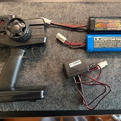 決まりました！人気のスーパースーパーホットショット完成品　プロポ•バッテリー付き塗装済みの画像