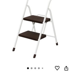 アイリスオーヤマ　脚立　ステップ　踏み台　2段の画像