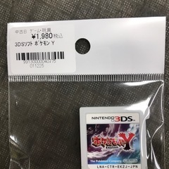 Nintendo3DSソフト　ポケットモンスターY