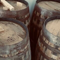 ウイスキー空き樽（引き取り限定 お譲りします。の画像