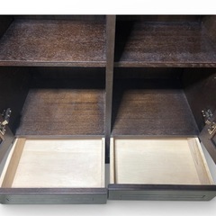 旭川家具 大雪木工 プリズム81 サイドボード 無垢材 キャビネットの画像