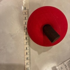 デンマーク製 木製リンゴのオブジェの画像