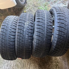 スタッドレスタイヤ　軽自動車用　13インチの画像