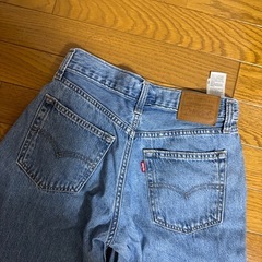 ほぼ未使用　リーバイス　BAGGY DAD WIDE LEG デニム 25の画像