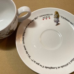 THE MACMILLAN ALICE マクミランアリス　カップ　ソーサー　スプーン　日本製の画像