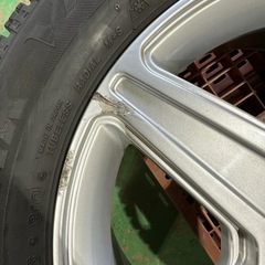 輸入車ホイール スタッドレスのみも大丈夫です205/55r16値下げ 5H スタッドレス ベンツ ブリヂストンの画像