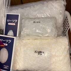 ソイキャンドル用ワックス・芯・道具ほかの画像