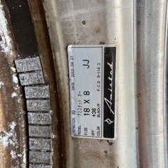 タイヤ付き　ホイール　18インチの画像