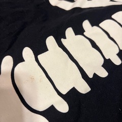 H&M スカル　ロンT 子供の画像