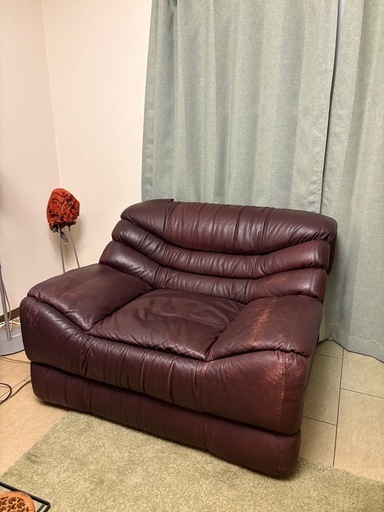 古*〜様 北名古屋市引取 カリモク ソファ 6点セット レザー 本革 古*〜様 北名古屋市引取 カリモク ソファ 6点セット レザー 本革 古