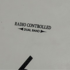 【電波式/dual band】直径30cm大きめ掛時計の画像