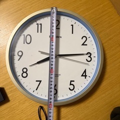 【電波式/dual band】直径30cm大きめ掛時計の画像