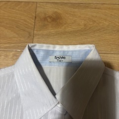 ワイシャツ 長袖 縦ストライプの画像