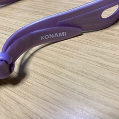 KONAMI スイミングゴーグル　紫の画像