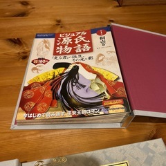 ビジュアル源氏物語 60冊セット　特製バインダー4冊付きの画像
