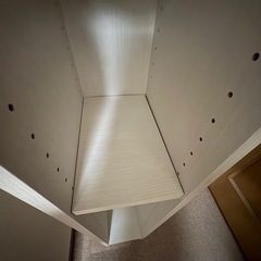 【お取引決定】縦長 本棚 引っ越しのため1/12まで引き渡し可能の画像