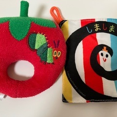 ベビー向け 音が鳴るおもちゃ ラトル8点の画像