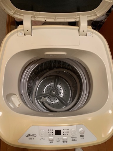 2022年製 山善洗濯機 3.8KG