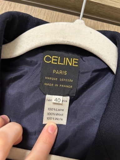 セリーヌ celine セットアップ ダブルテーラード 40サイズ