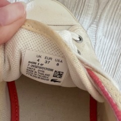 ラコステ靴
の画像