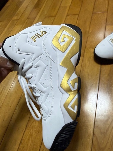 希少！！FILA MB マッシュバーン ホワイト‪✕‬ゴールド
