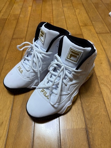 希少！！FILA MB マッシュバーン ホワイト‪✕‬ゴールド