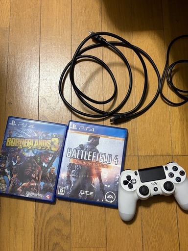 PS4 本体 500GB CUH-1200A ソフト2本付き