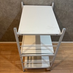 【車配送可】レンジ台(グレージュ)の画像