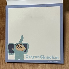 30🌹商談中🌹クレしん／正方形 メモ帳の画像