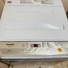 Panasonic 全自動洗濯機5kgの画像