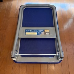 折りたたみ台車 耐荷重150kg 静音キャスターの画像