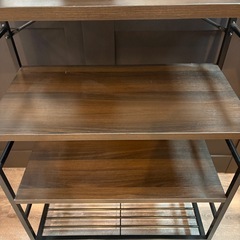 【受付終了】5段ラック & カラーボックス3つ　まとめ売りの画像