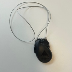 BURTON スノボ用 ケーブルロック ウィンタースポーツ 鍵の画像