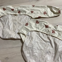 くま　ベビー　エプロンの画像