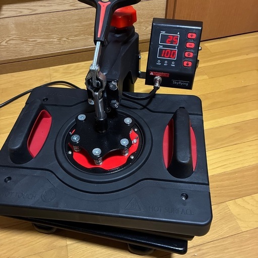 中古　熱転写プレス機　デジタル昇華 30.5×38CMTシャツに転写可能