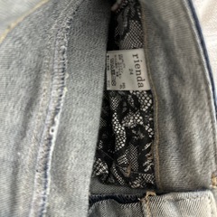 rienda スキニーデニム Sの画像