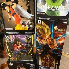 ドラゴンボール ワンピース フィギュアの画像