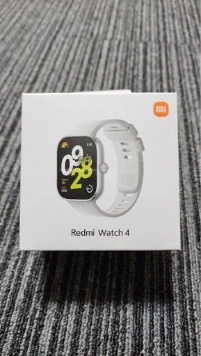Redmi Watch 4 + 2 ステンレススチールプレミアムストラップ（ブラック、チタン）