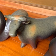 干支の置物（3種）の画像