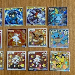 ポケモンキラキラシールの画像