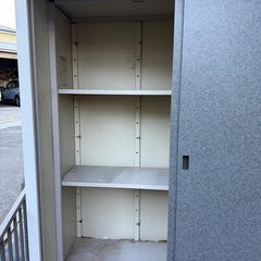 【決まりました】スチール物置　の画像