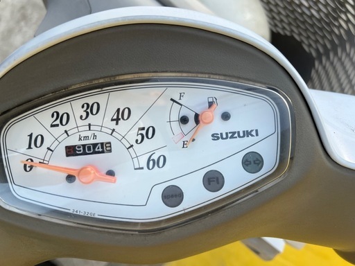 セル1発始動‼️交換部品2.5万円⭐️レッツ4 バスケット⭐️安心のFiモデル‼️原付　スクーター　50cc