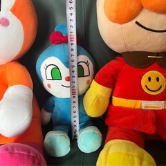 アンパンマン　ぬいぐるみセットの画像