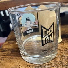 SUGA イラストグラスの画像