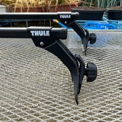 中古】THULEルーフキャリア 黒/ハイエース200系標準ナローボディ用の画像