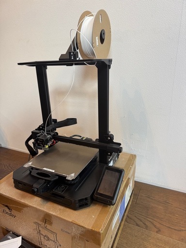 Creality Ender-3 S1 Pro 3D プリンター＋CR-PLA Matte白フィラメント 300°C高温印刷 静音 自
