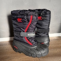 SOREL キッズ　スノーブーツ　19cm 未使用に近い