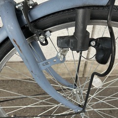 12J20  ホームサイクル２６サイズ　前後タイヤ新品　★自転車専門店の中古車です★　【消費税込み・防犯登録６００円込みの画像